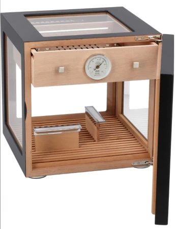 Humidor Adorini Cube Deluxe Černý
