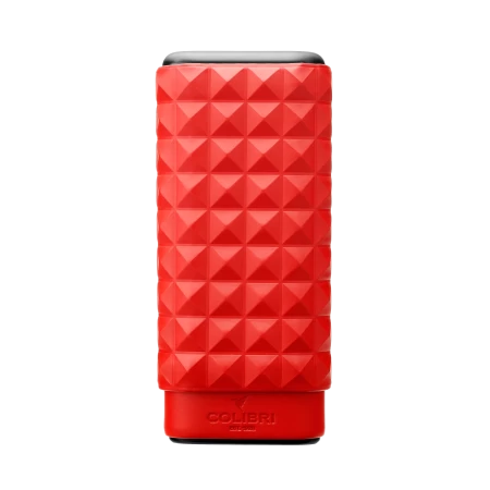 Pouzdro na 3 doutníky Colibri Quasar Triple - červené