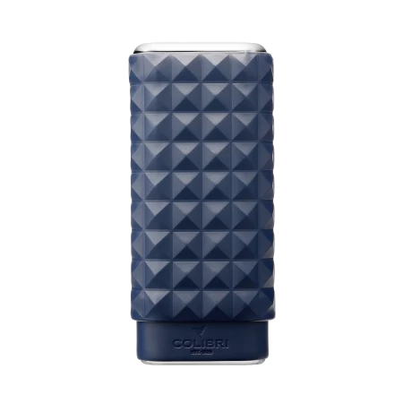 Pouzdro na 3 doutníky Colibri Quasar Triple - navy
