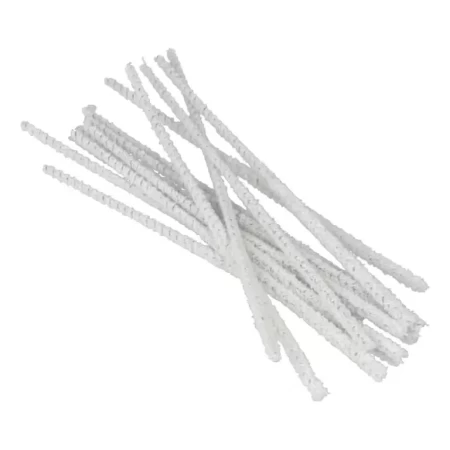 Čističe dýmek Angelo bílé, 15cm - 100 ks