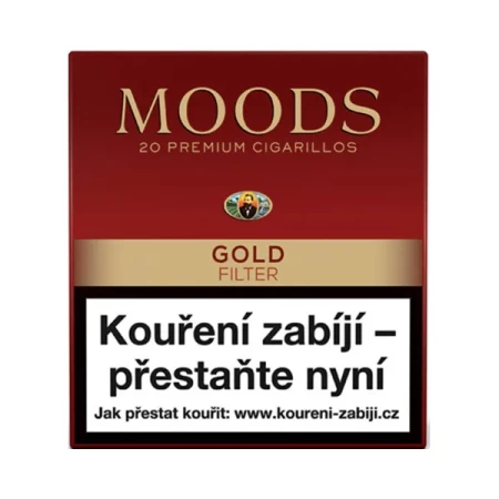 Dannemann Moods Gold Filter 20 ks