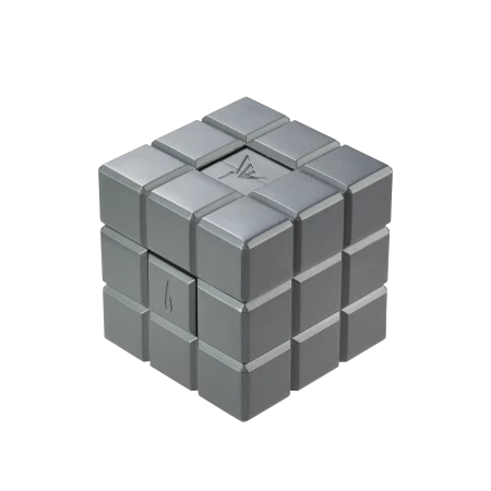 Doutníkový stolní zapalovač Colibri Heritage Cube - modrý