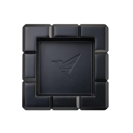 Doutníkový popelník Colibri Heritage Cube - černý