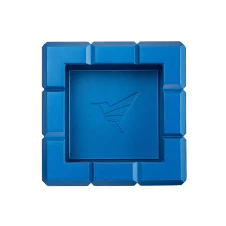 Doutníkový popelník Colibri Heritage Cube - modrý