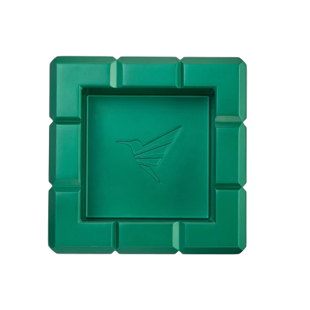 Doutníkový popelník Colibri Heritage Cube - zelený