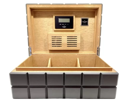 Humidor Colibri Heritage - šedý