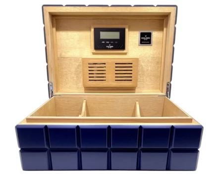 Humidor Colibri Heritage - modrý