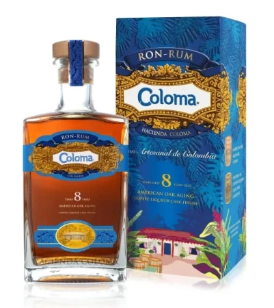 Coloma Rum 8Y box 40% 0,7L