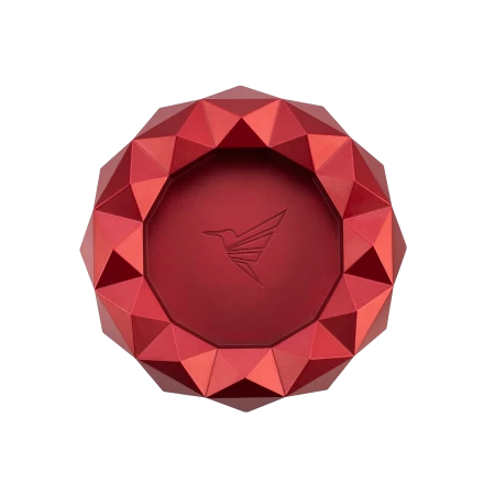 Doutníkový popelník Colibri Quasar Round - červený