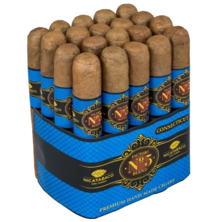 Nicatabaco Factory Blend No.5 Connecticut Robusto