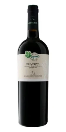 Primitivo Organic le vigne di Sammarco 15% 0,75L