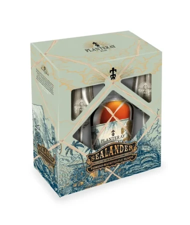 Planteray - Plantation Sealander Gift Box 40 % 0,7 L