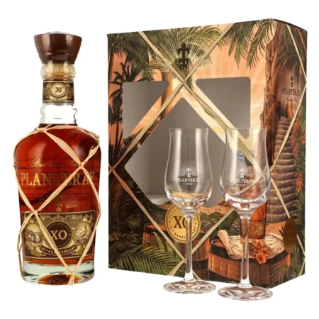 Planteray 20th Anniversary XO  40% 0,7 l + 2 skleničky