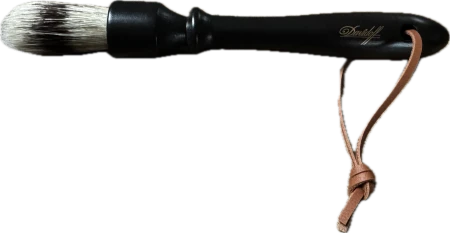 Popelník Davidoff Winston Churchill se štětcem - černý