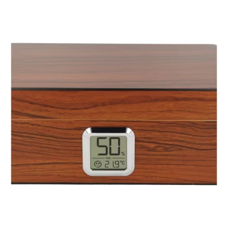 Humidor Angelo hnědý 25D - zaoblený