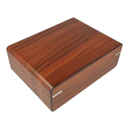 Humidor Angelo hnědý 25D - zaoblený