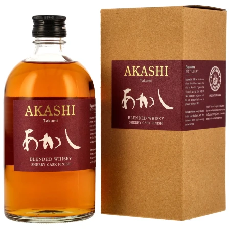 Akashi Takumi Sherry Cask Finish 40% 0,5L