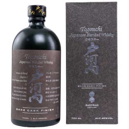 Togouchi Sake Cask Finish 40 % 0,7L