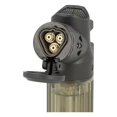 Doutníkový zapalovač Eurojet Torch Transparent 3-jet