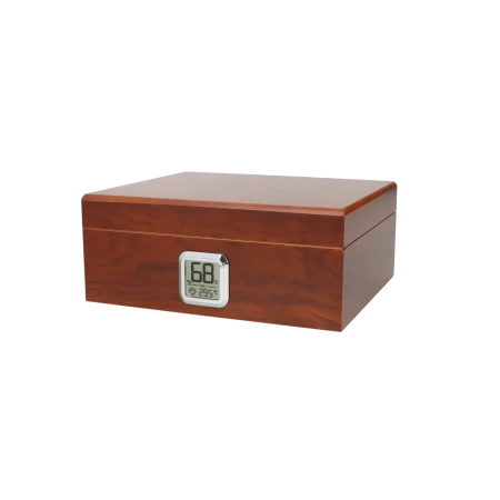 Humidor 35D - Třešeň - digitální vlhkoměr