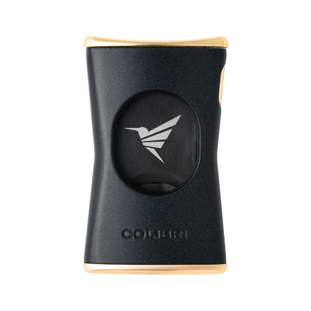 Ořezávač doutníků Colibri CU225T3 Slim Černý/Zlatý