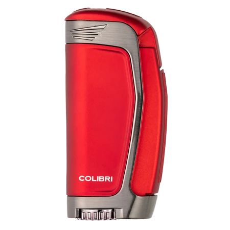 Doutníkový zapalovač Colibri LI235T5 E3 Červený/Gunmetal