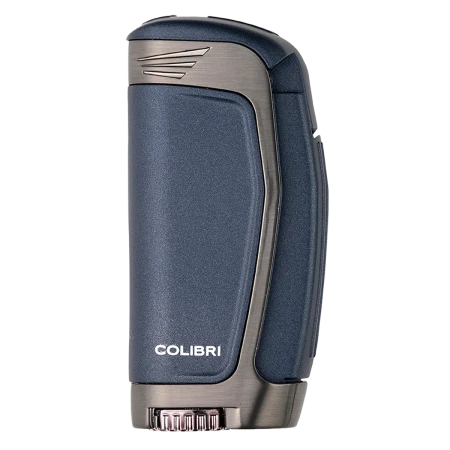 Doutníkový zapalovač Colibri LI235T6 E3 Modrý/Gunmetal