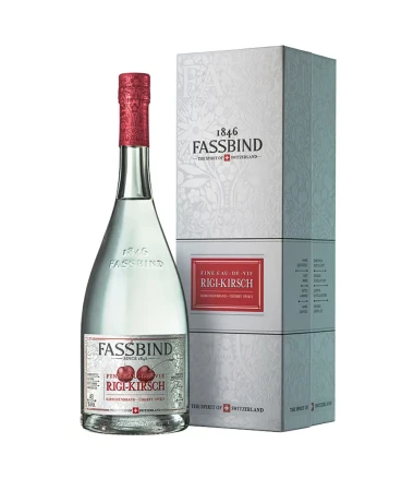 Fassbind Eau de Vie Rigi-Kirsch - Třešeň 43% 0,7 L
