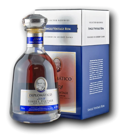 Diplomático Single Vintage 2008  43% 0,7L