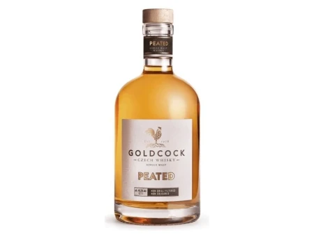 Gold Cock Peated 45% 0,7 L