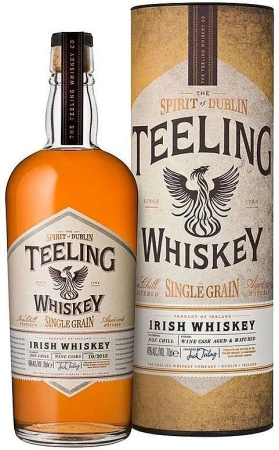 Teeling „ Californian Wine cask ” Single grain Irish whiskey  46% 0,7L