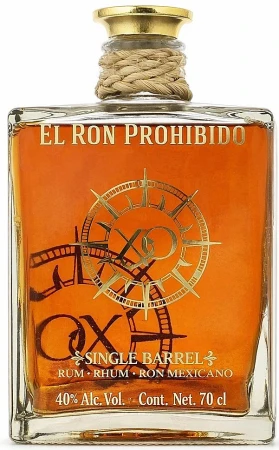 el ron Prohibido Habanero  XO  40% vol. 0.70 L