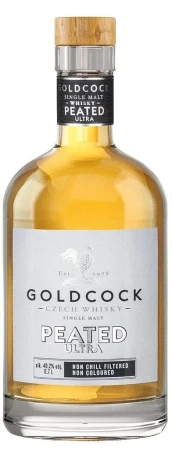Gold Cock Peated Ultra single malt whisky 49.2% 0,7L